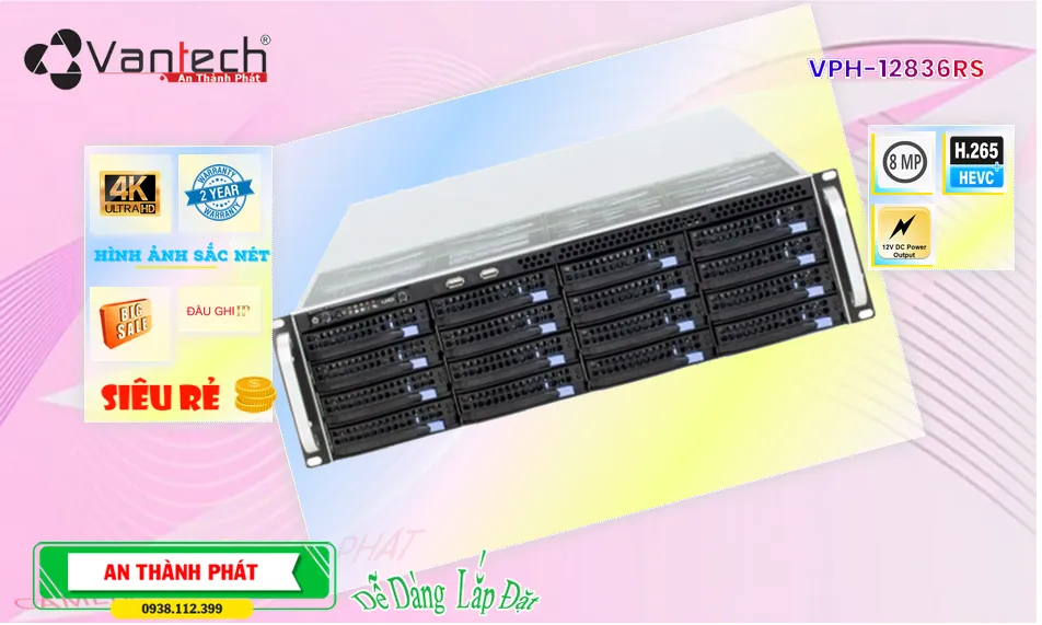 VPH-12836RS sắc nét VanTech ➠ VPH-12836RS sắc nét VanTech ➠
