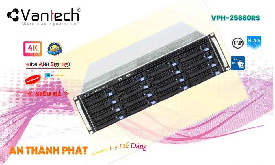 VPH-25660RS sắc nét VanTech
