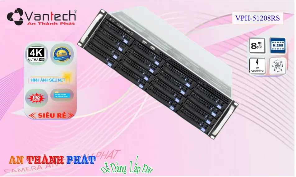 VPH-51208RS sắc nét VanTech