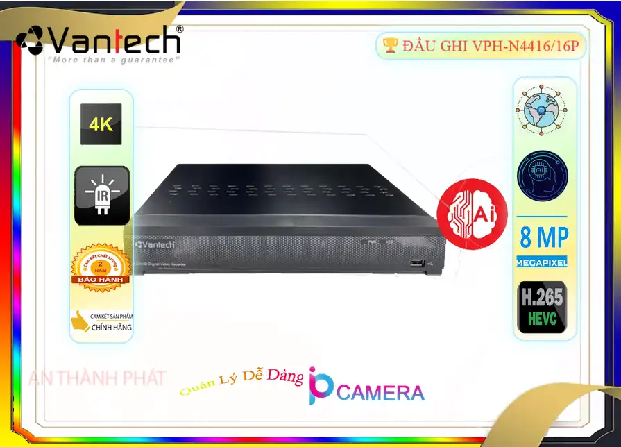 VPH-N4416/16P sắc nét VanTech