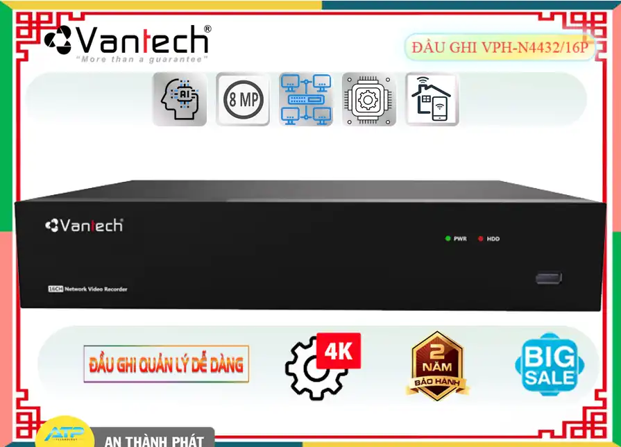 VPH-N4432/16P sắc nét VanTech