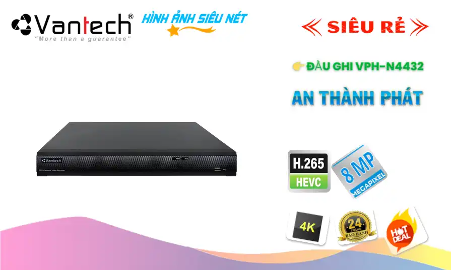 ➠  VPH-N4432 sắc nét VanTech