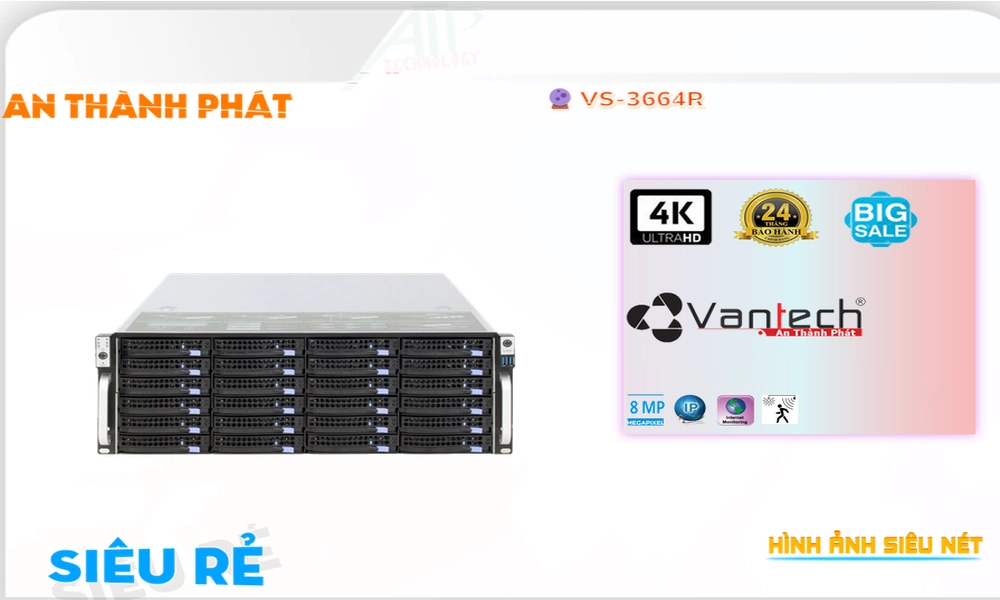VS-3664R Đầu Thu VanTech VS-3664R Đầu Thu VanTech