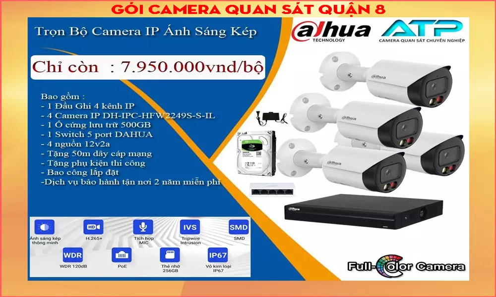 Công Ty Lắp Camera Quận 8 Giá Rẻ