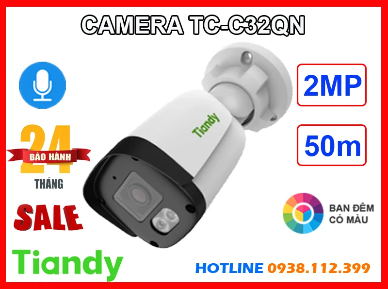 Camera TIANDY TC-C32QN (2MP), camera quan sát TIANDY TC-C32QN, lắp đặt camera TIANDY TC-C32QN, lắp camera TIANDY TC-C32QN giá rẻ, camera TIANDY TC-C32QN giá rẻ, camera ghi âm TIANDY TC-C32QN, camera ngoài trời TIANDY TC-C32QN, TIANDY TC-C32QN, TC-C32QN,