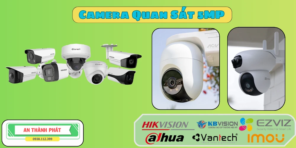 camera quan sát 5mp là dòng camera quan sát chất lượng cao hình ảnh đẹp sắc nét 
