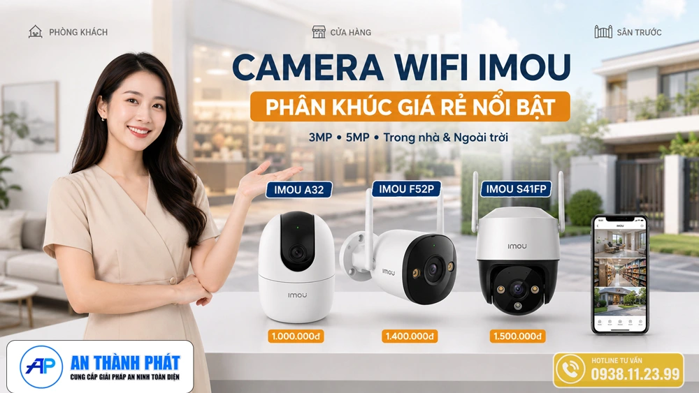 camera quan sát imou giá rẻ nổi bật