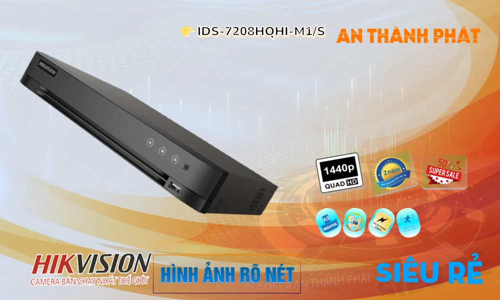 iDS-7208HQHI-M1/S sắc nét Hikvision iDS-7208HQHI-M1/S sắc nét Hikvision
