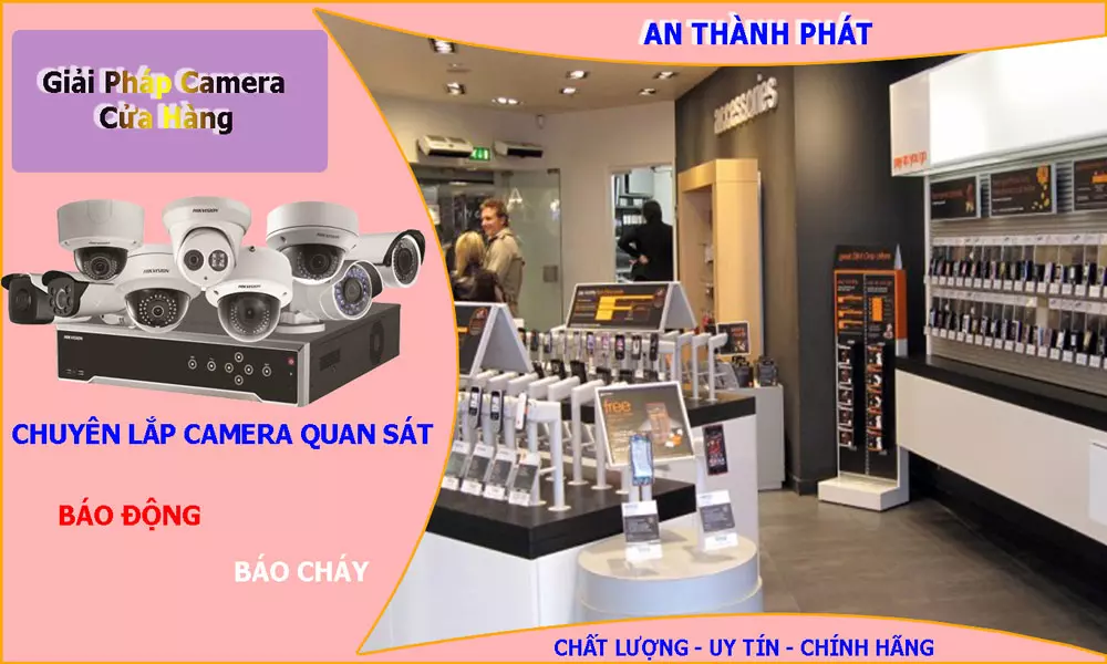 Lắp camera quan sát cho cửa hàng